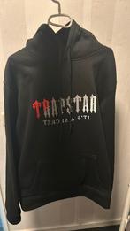 Zwarte Trapstar set ( Hoodie + broek), Kleding | Heren, Maat 52/54 (L), Trapstar, Zo goed als nieuw, Zwart