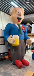 Abraham pop opblaasbaar 4 meter hoog te huur, Ophalen of Verzenden, Gebruikt, Abraham of Sarah