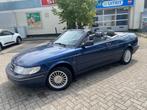 Saab 900 II  V6 Cabrio blauw, Auto's, Saab, Euro 2, Cabriolet, Blauw, Leder