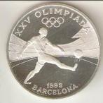 Andorra, 10 Dinars, 1989, zilver, Postzegels en Munten, Munten | Europa | Niet-Euromunten, Zilver, Ophalen of Verzenden, Losse munt