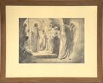 107. Tekening Han van Meegeren, Christus voor het Sanhedrin, Antiek en Kunst, Ophalen of Verzenden