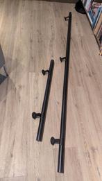 Zwart stalen trapleuning - 100cm & 250cm, Ophalen
