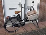 Zwarte Sparta pick-up transportfiets dames, 47 tot 50 cm, Ophalen, Gebruikt, Sparta