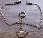 Om 1900 Heilige Sint-Hubertus Zakhorloge Ketting Zak Horloge, Antiek en Kunst, Antiek | Religie, Ophalen of Verzenden