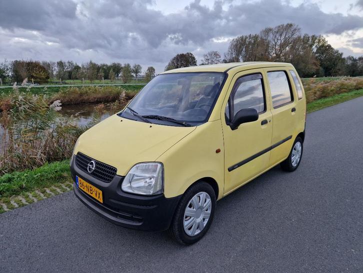 Opel Agila 1.0 i 12V Nwe APK Weinig kmtrs grote beurt gehad, Auto's, Opel, Bedrijf, Agila, ABS, Airbags, Boordcomputer, Dakrails