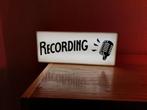 Prachtig lichtbakje " recording" als nieuw, Ophalen of Verzenden, Zo goed als nieuw