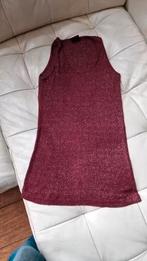 Donker rode glitter top Pieces maat 38, Ophalen of Verzenden, Zo goed als nieuw, Overige kleuren, Zonder mouw