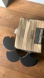 0,75m2 druppel tegels, mat-zwart (equipe), Nieuw, Minder dan 20 cm, Minder dan 5 m², Wandtegels