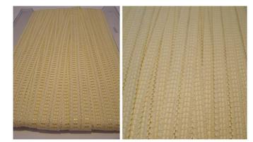 Zweigart beige glans en mat 15mm boord : hele lot beschikbaar voor biedingen