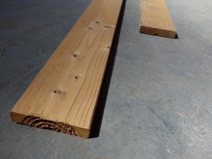 Thermowood gevelbekleding, Tuin en Terras, Palen, Balken en Planken, Nieuw, Planken, 250 cm of meer, Ophalen