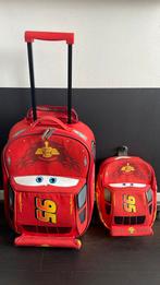 Samsonite Disney/ Pixar Cars trolley met mini rugzak, Sieraden, Tassen en Uiterlijk, Koffers, Gebruikt, Minder dan 35 cm, Minder dan 50 cm