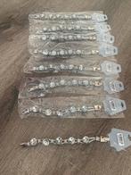 Partij 8 stuks armbanden strass A19, Ophalen of Verzenden, Nieuw, Overige kleuren, Overige materialen