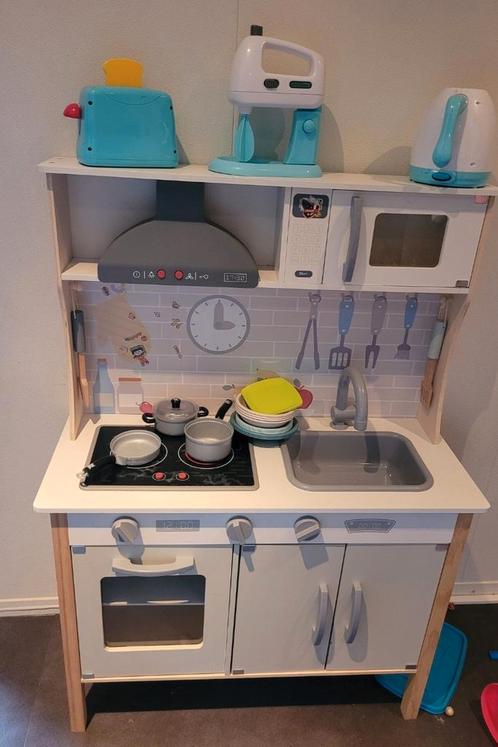 Houten keuken, Kinderen en Baby's, Speelgoed | Speelkeukens, Gebruikt, Hout, Ophalen of Verzenden