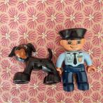 Duplo Politieagent met Hond, Ophalen of Verzenden, Zo goed als nieuw, Duplo