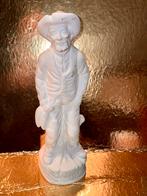 Vintage gipsen beeld van Abraham met hoed, Antiek en Kunst, Ophalen of Verzenden