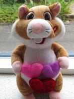 Hamster van AH Albert Heijn met roze hartjes Valentijn, Ophalen of Verzenden, Zo goed als nieuw, Overige typen