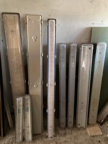 Led tl armaturen armatuur partij stuks 120 150cm wit warm xl beschikbaar voor biedingen