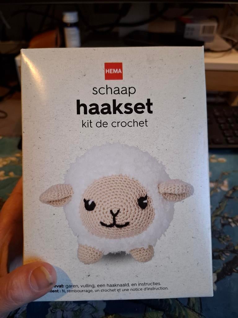 Haakset Schaap, Hobby en Vrije tijd, Breien en Haken, Verzenden, Patroon of Boek