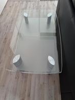 Salontafel glas, 50 tot 100 cm, Minder dan 50 cm, 100 tot 150 cm, Rechthoekig