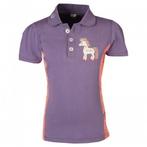 Horka Jr Poppy polo purple 86 92 98 110 116 146 en 152, Dieren en Toebehoren, Paardrijkleding, Kinderen, Dressuur, Nieuw, Ophalen of Verzenden