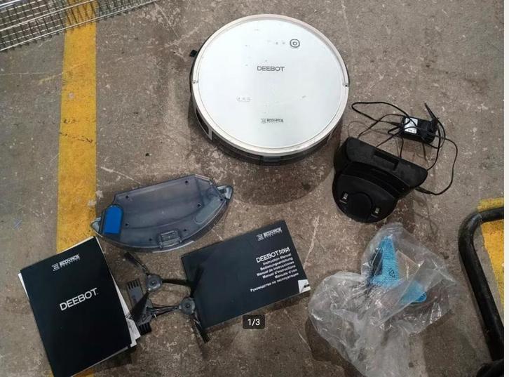 Deebot robot stofzuiger met dweil functie 45 euro, Witgoed en Apparatuur, Stofzuigers, Zo goed als nieuw, Robotstofzuiger, Ophalen