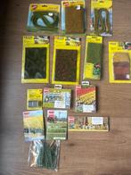 13x Scenery ho Items.Heki,Busch,Noch.Nieuw zie omschrijving, Overige merken, Natuur, Gelijkstroom of Wisselstroom, Nieuw