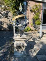 Zonnewijzer - inclusief betonnen sokkel, Ophalen of Verzenden, Gebruikt