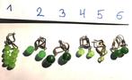 Collectie oorbellen natuursteen Jade Carneool Agaat Turkoois, Ophalen of Verzenden, Nieuw