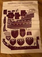 Oude modelbouw Tekening, Ophalen of Verzenden, Gebruikt, Overige merken