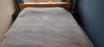 Dekbedhoes 240x220 cm, Gebruikt, Beige, Tweepersoons, Ophalen of Verzenden