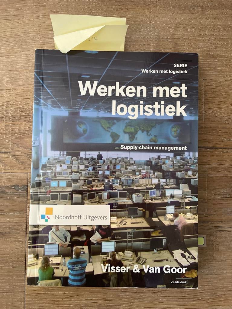 Werken met Logistiek - Visser & Van Goor, Boeken, Economie, Management en Marketing, Zo goed als nieuw, Management, Ophalen