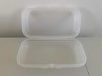 Mooie matte doorzichtige broodtrommel van Tupperware, Ophalen of Verzenden, Zo goed als nieuw, Wit, Bus of Trommel