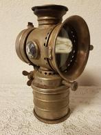 Antieke Carbid fietslamp., Ophalen of Verzenden