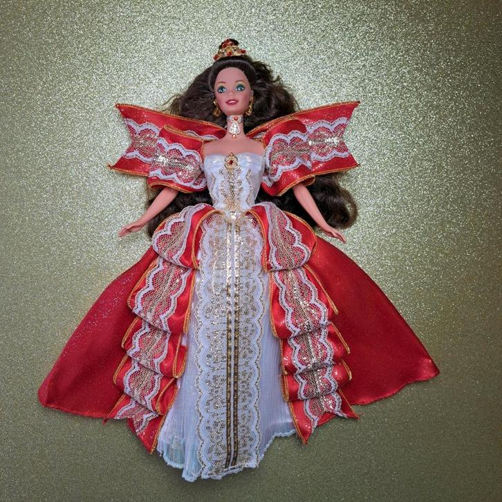 Mattel Kerst Barbie Happy Holidays 1997, Verzamelen, Poppen, Nieuw, Fashion Doll, Ophalen of Verzenden