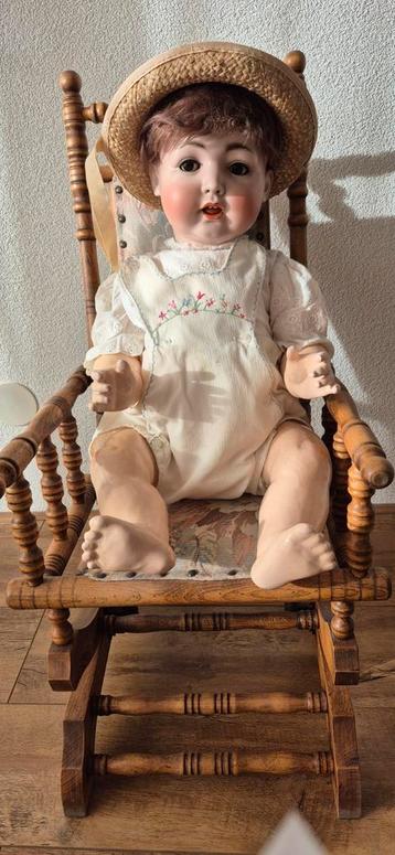 Antieke Pop - 66 cm beschikbaar voor biedingen