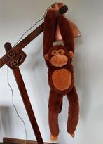 Hang aap knuffel met klitteband handen groot formaat jungle, Ophalen of Verzenden, Zo goed als nieuw