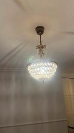 Kristallen Mini Kroonluchter, Huis en Inrichting, Lampen | Kroonluchters, Ophalen, Zo goed als nieuw, Glas