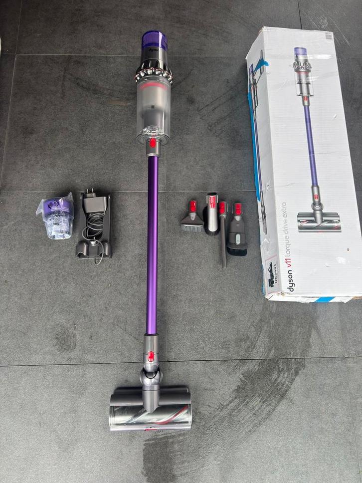 ZGAN Dyson V11 Torque Drive Extra 2023 Compleet & Schoon!, Witgoed en Apparatuur, Stofzuigers, Zo goed als nieuw, Ophalen of Verzenden