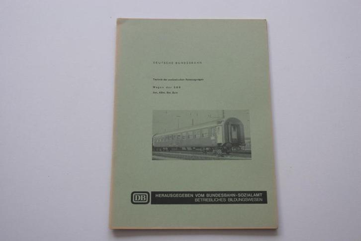 Vorschrift DB: 129/7 161, Technik der ausländischen Reisezug, Verzamelen, Spoorwegen en Tramwegen, Gebruikt, Trein, Boek of Tijdschrift