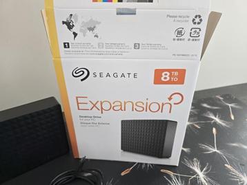Seagate Expansion Desktop 8TB – Externe Harde Schijf beschikbaar voor biedingen