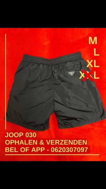 Prada “re-nylon” zwembroek korte broek zwart Maat XL beschikbaar voor biedingen