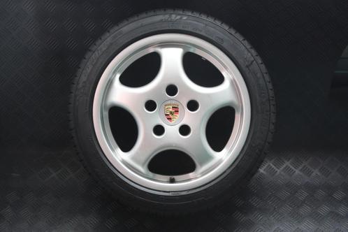 Porsche 911 Borbet Cup 1 wielenset, Auto-onderdelen, Banden en Velgen, Banden en Velgen, Zomerbanden, 17 inch, Personenwagen, Gebruikt