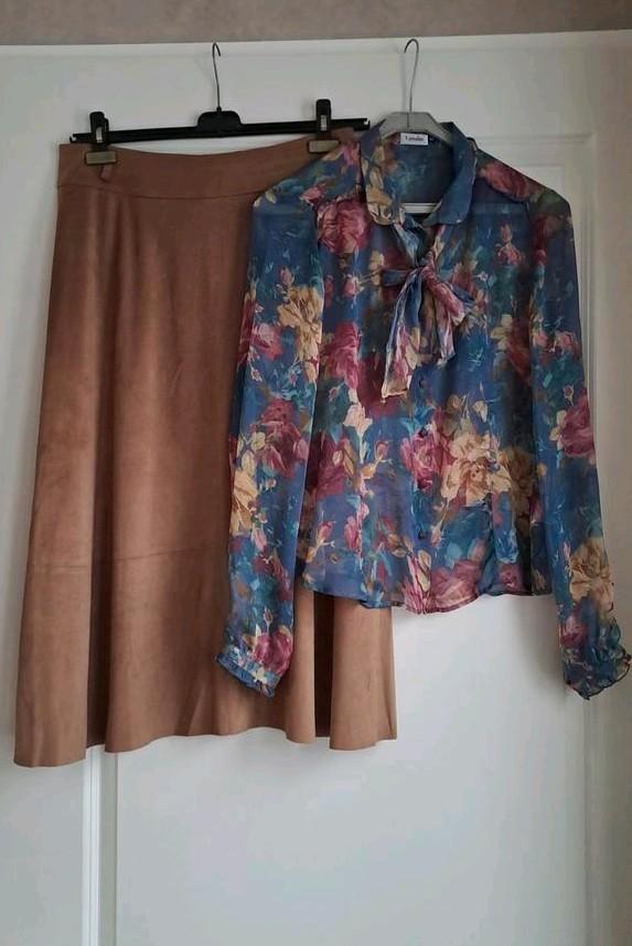 Lilytime rok & Lynde blouse set - Maat 40/42, Kleding | Dames, Dames-kledingpakketten, Zo goed als nieuw, Maat 38/40 (M), Ophalen of Verzenden