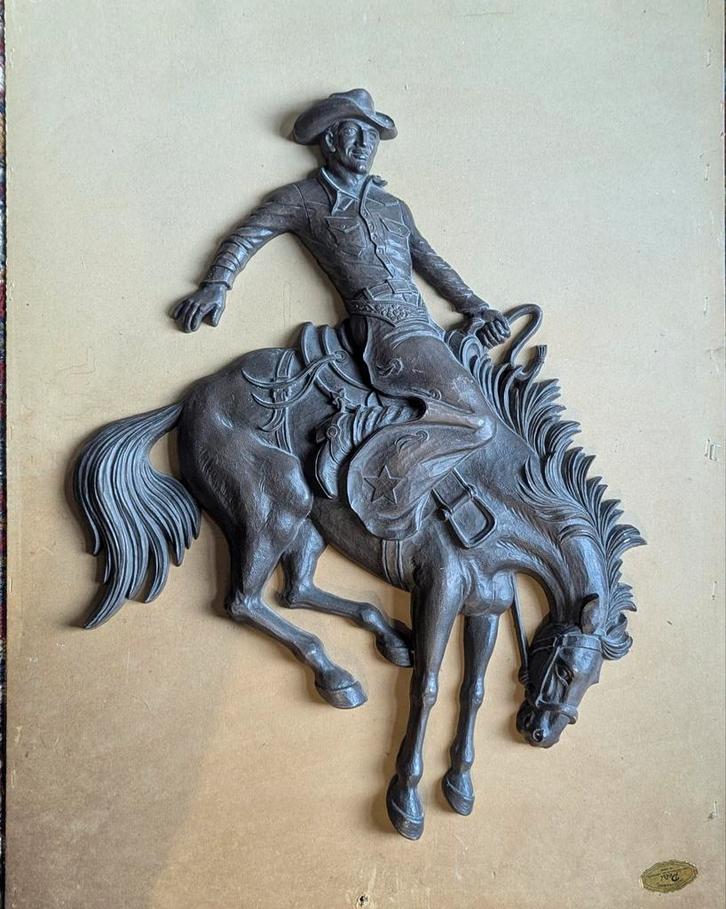 Groot Vintage Homco  1974, Antiek en Kunst, Kunst | Beelden en Houtsnijwerken, Ophalen of Verzenden