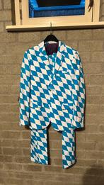 Opposuit Blauw-Wit ruit, Ophalen of Verzenden, Zo goed als nieuw