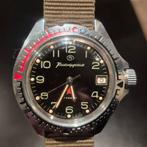 Vostok komandirskie militair horloge, Sieraden, Tassen en Uiterlijk, Ophalen of Verzenden, Staal, Overige merken