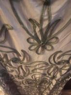 Elegante jurk met bloemenpatroon Hunza,maat L, Maat 38/40 (M), Zwart, Ophalen of Verzenden, Zo goed als nieuw