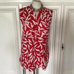 Blouse/top mt.44/street one/ rood/wit/NIEUW…!!, Nieuw, Ophalen of Verzenden, Rood, Maat 42/44 (L)