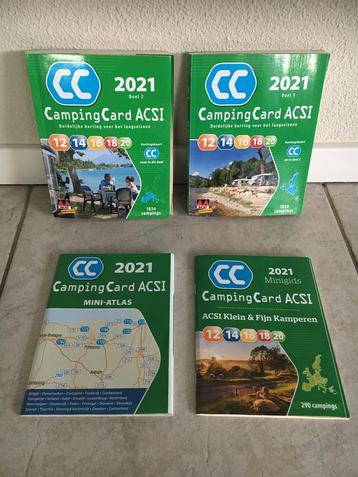 ACSI reisgids deel 1,2* mini atlas* klein/fijn kamperen 2021 beschikbaar voor biedingen