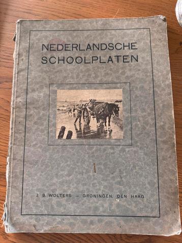 Boek met Nederlandse schoolplaten uit 1926 beschikbaar voor biedingen